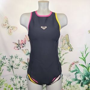 NWT Roxy Pop Surf 1mm Bikini Cut Short Back Zip Sp